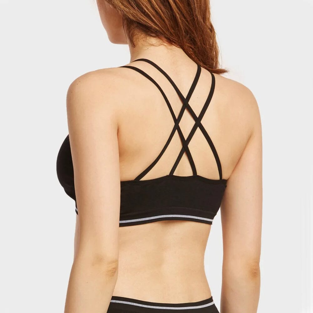 Mamia Ladies Seamless Strappy Bralette Free Size (6 units)