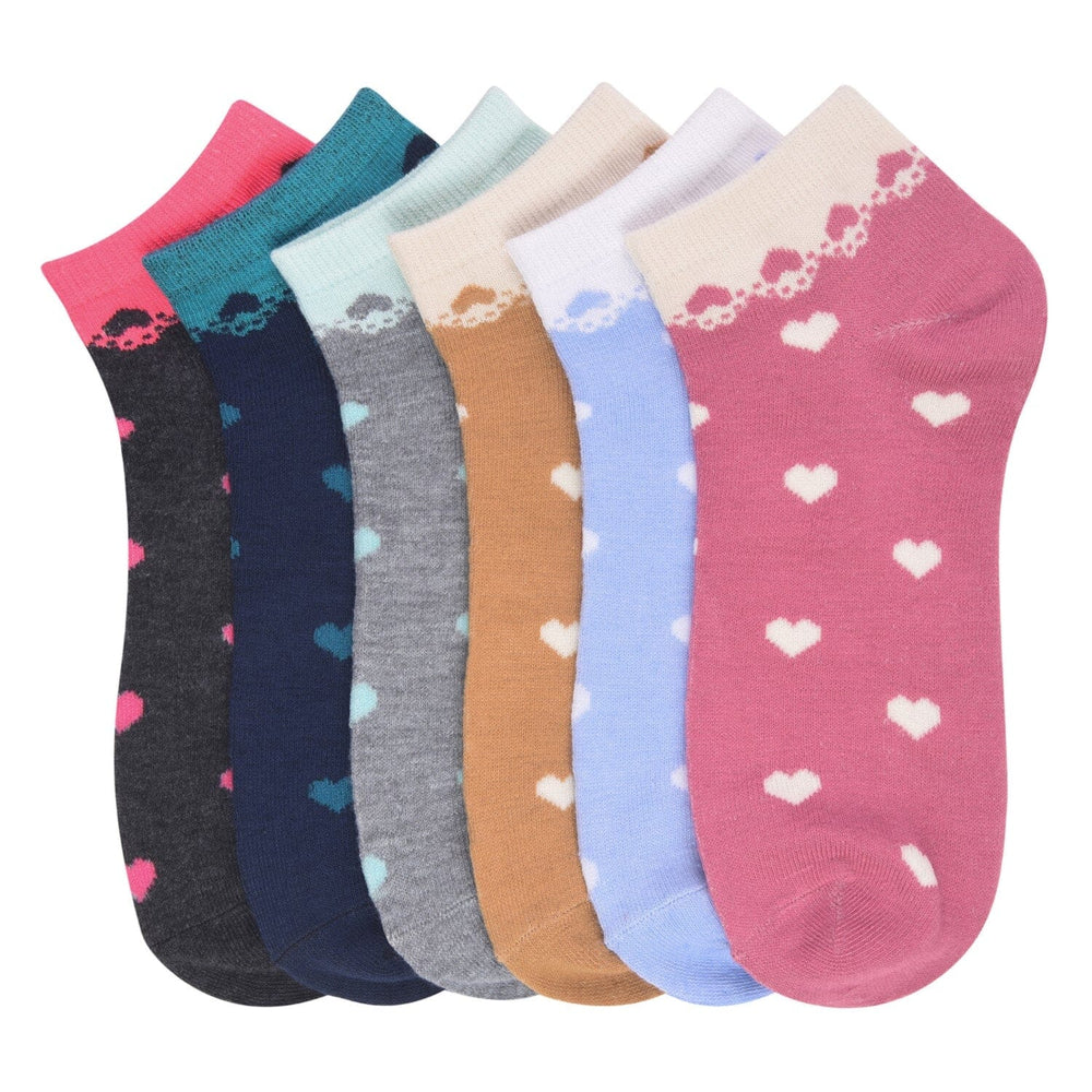 Mamia Spandex Girl's Socks Wishful Size 4-6 (12 units)