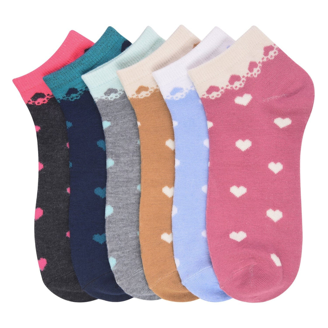 Mamia Spandex Girl's Socks Wishful Size 4-6 (12 units)