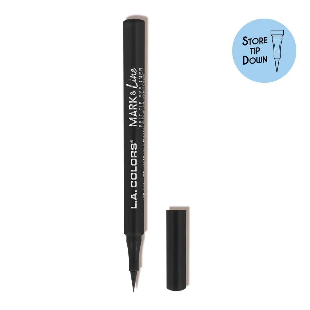 Mark & Line Felt Tip Eyeliner with Acrylic Display Set (1 unit)