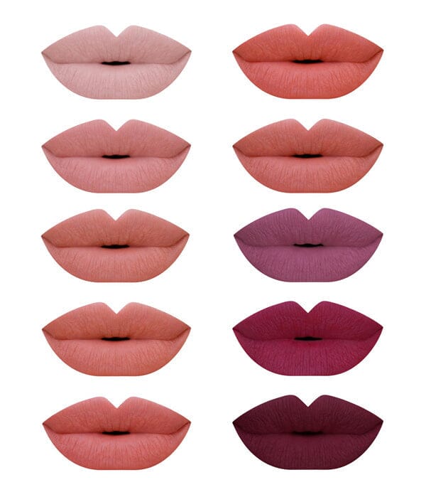 Matte Lipstick By Color (6 units)