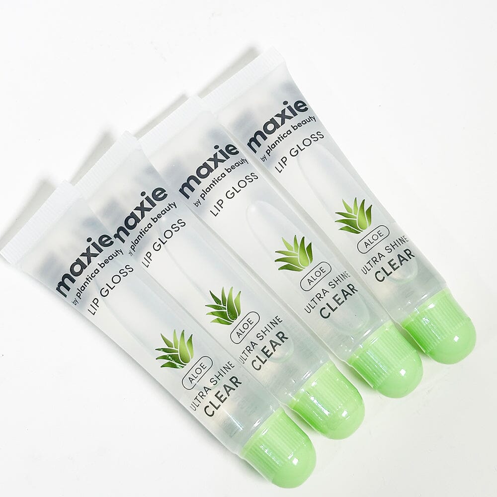 Maxie Lip Gloss Aloe Clear Lip Gloss  (48 units)