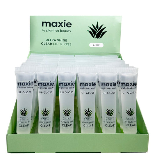 Maxie Lip Gloss Aloe Clear Lip Gloss  (48 units)