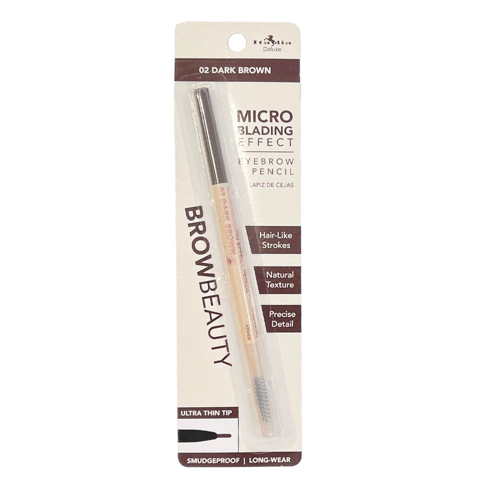 Microblading Effect Eyebrow Pencil - 02 Dark Brown (12 units)