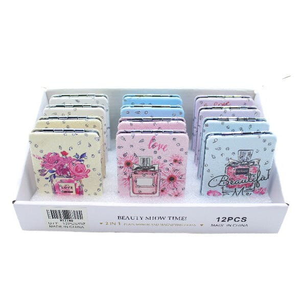 Mini Folding Mirror – Cute & Compact 7740 (12 units)