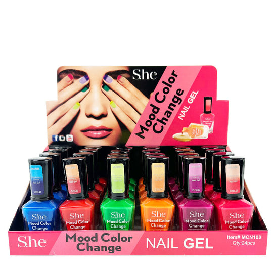 Mood Change Nail Polish 108B (24 units)