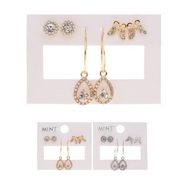 Multi Earrings 37037 (12 units)