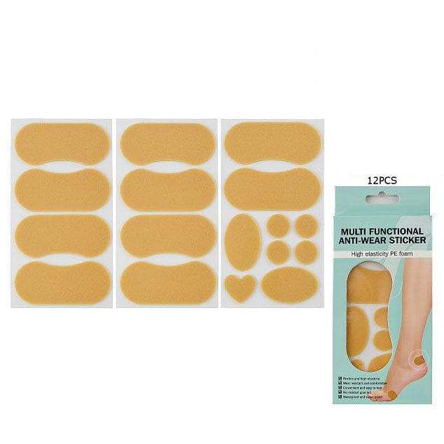 Multi Functional Anit-Wear Foot Patch Sticker (12units)