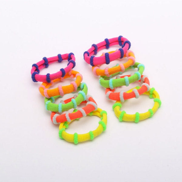Neon Color Cute Hair Tie 8691 (12 units)