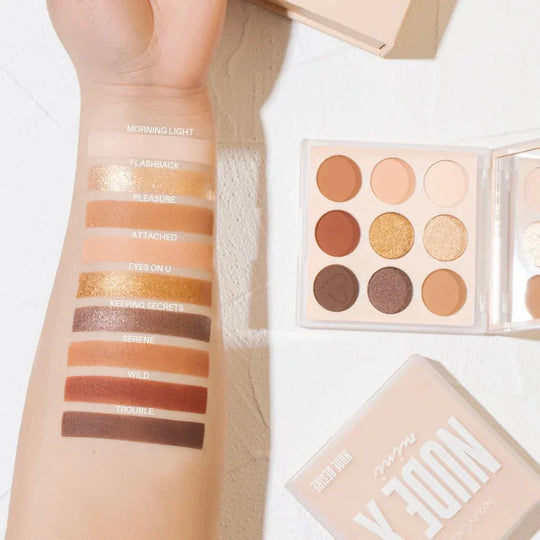 Nude X 9 Colors Mini Shadow Palette -Nude Desire (12 units)