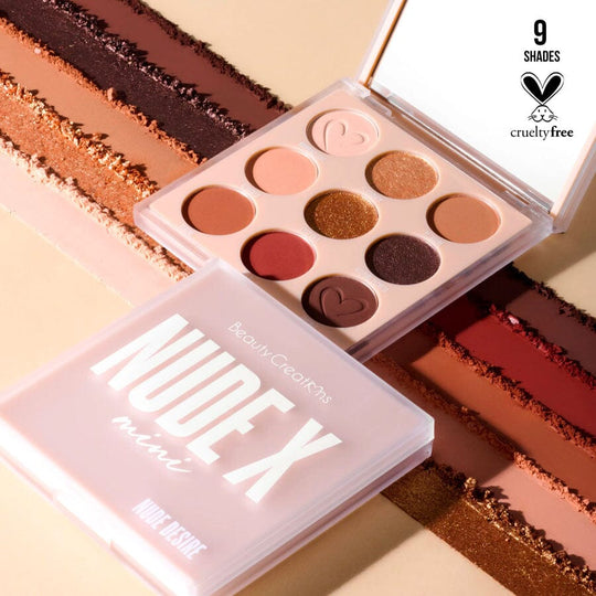 Nude X 9 Colors Mini Shadow Palette -Nude Desire (12 units)