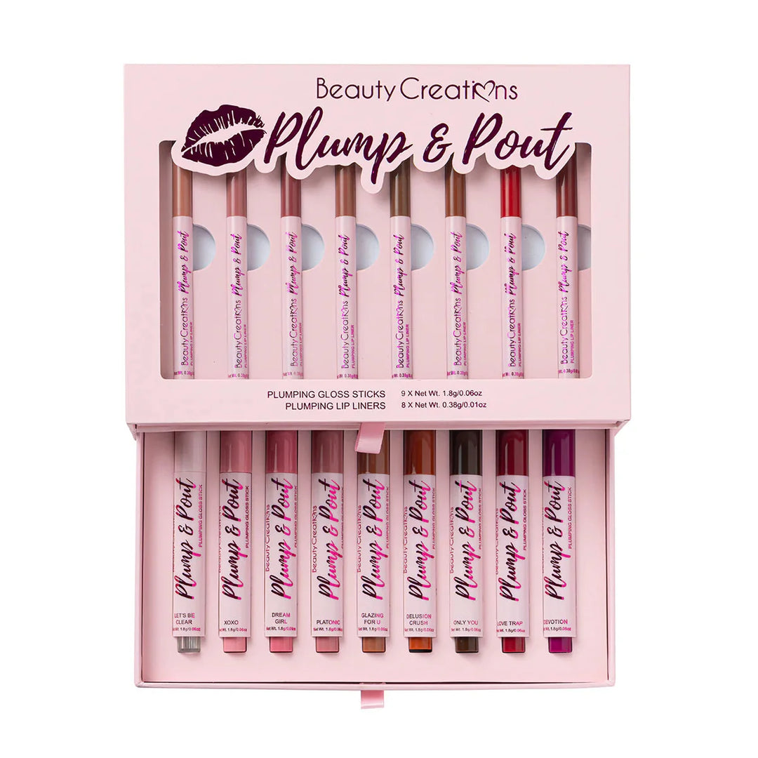 Plump and Pout Joint PR Collection 17 PC Set (1 unit)