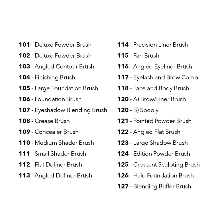 Premium 27 Piece Brush Set With Display (1 unit)