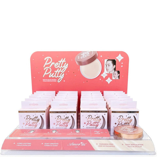 Pretty Putty Matte Primer Display + Free Tester ( 24 units)