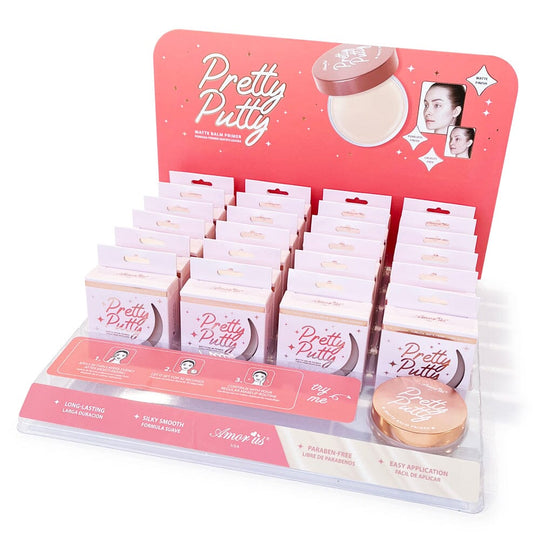 Pretty Putty Matte Primer Display + Free Tester ( 24 units)