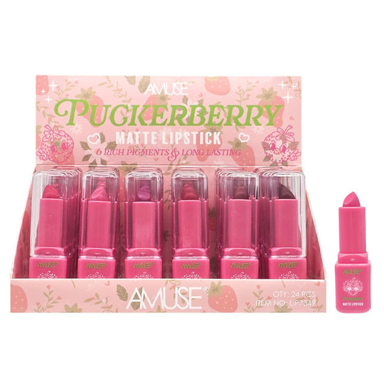 Puckerberry Matte Lipstick 7349 (24 units)