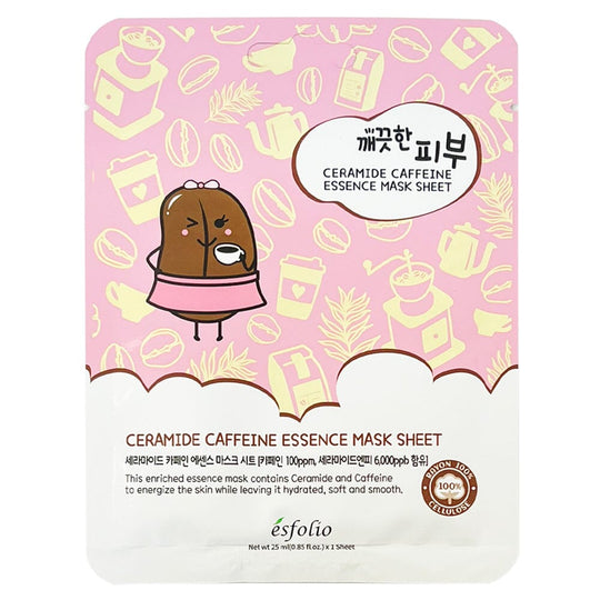 Pure Skin Essence Mask Sheet - Ceramide Caffeine (10 units)