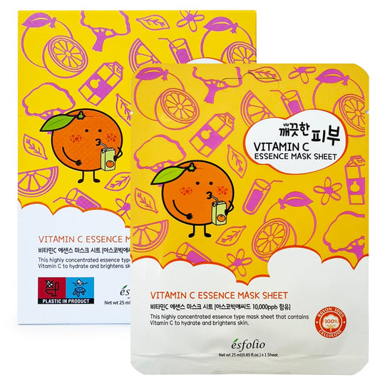 Pure Skin Essence Mask Sheet - Vitamin C (10 units)