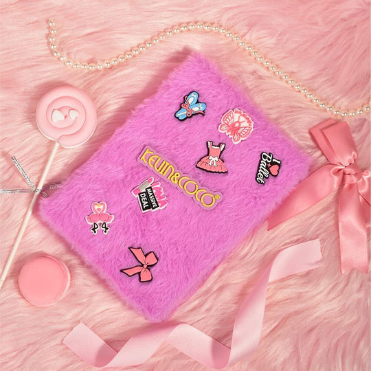 Purple Fuzzy Face Makeup Palette (1 unit)