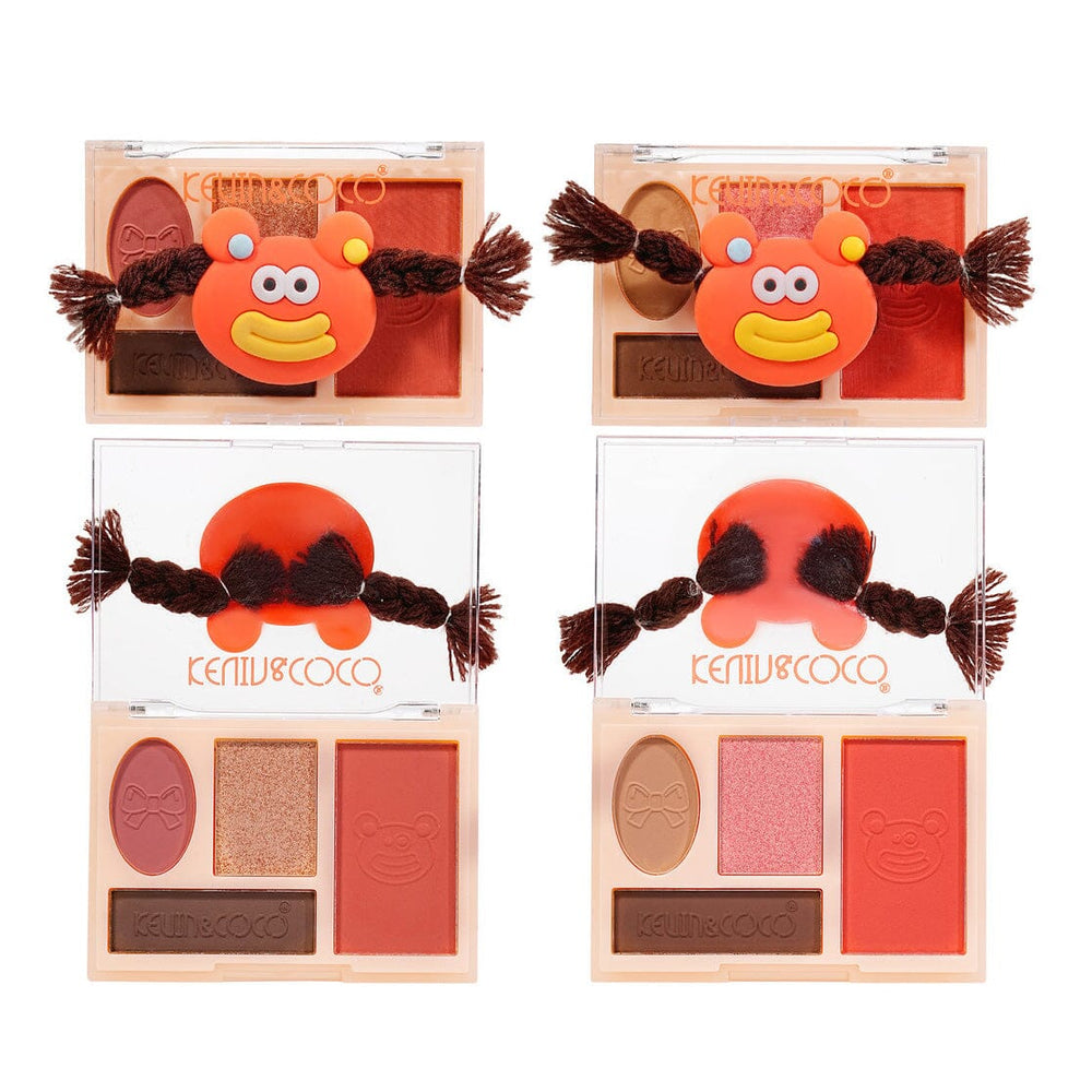Rainbow Twist Hair & Makeup Set -Orange (12 units)