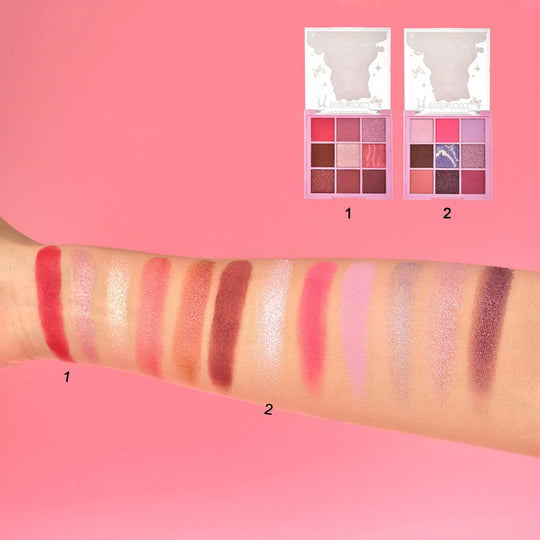 Romantic Whisper 9 Colors Eyeshadow Palette (12 unit)