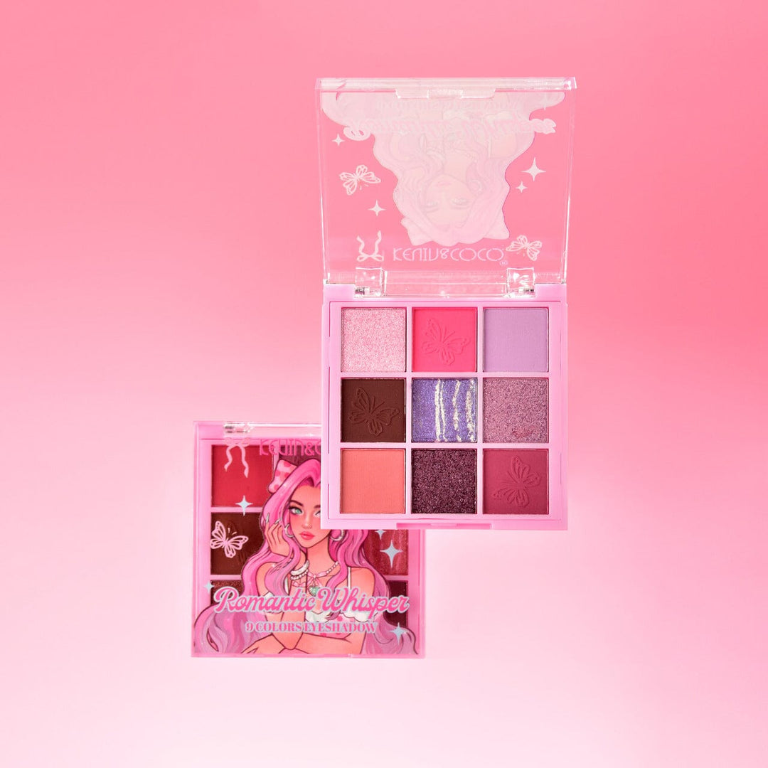 Romantic Whisper 9 Colors Eyeshadow Palette (12 unit)