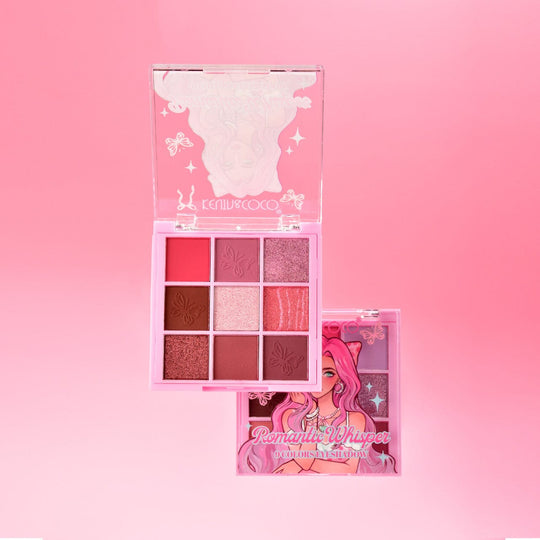 Romantic Whisper 9 Colors Eyeshadow Palette (12 unit)