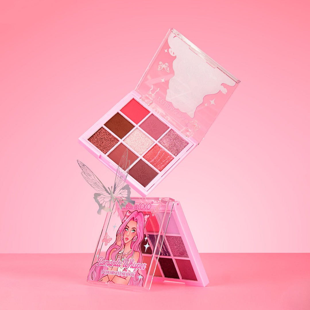 Romantic Whisper 9 Colors Eyeshadow Palette (12 unit)