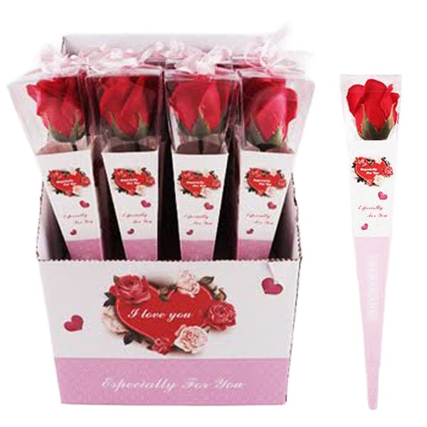 Rose Flower Shape Soap (12 units)