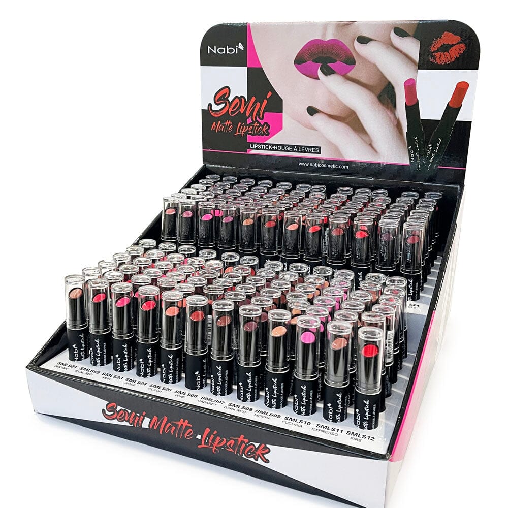 Semi Matte Lipstick 24 Color (144 units)