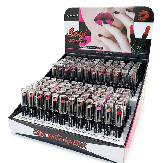Semi Matte Lipstick 24 Color (144 units)