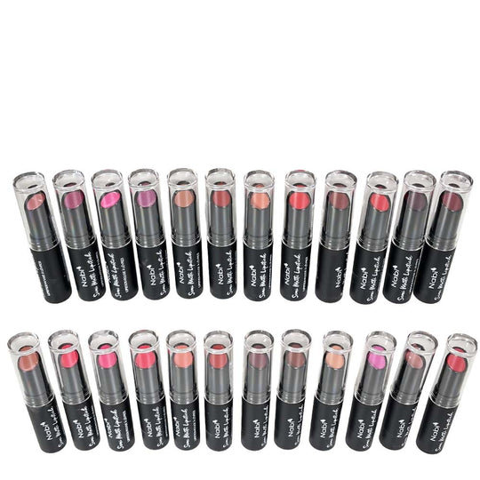 Semi Matte Lipstick 24 Color (144 units)