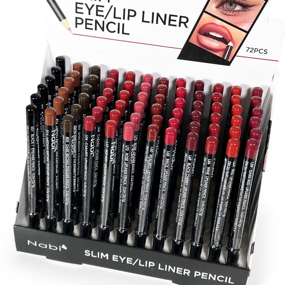 Slim Eye/ Lip Liner Pencil Set R (72 units)