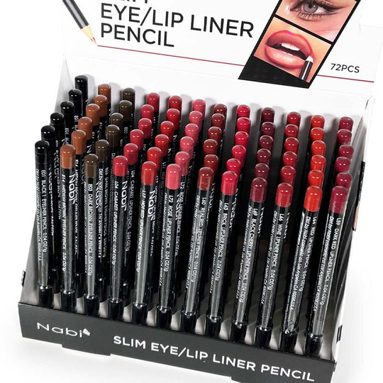 Slim Eye/ Lip Liner Pencil Set R (72 units)