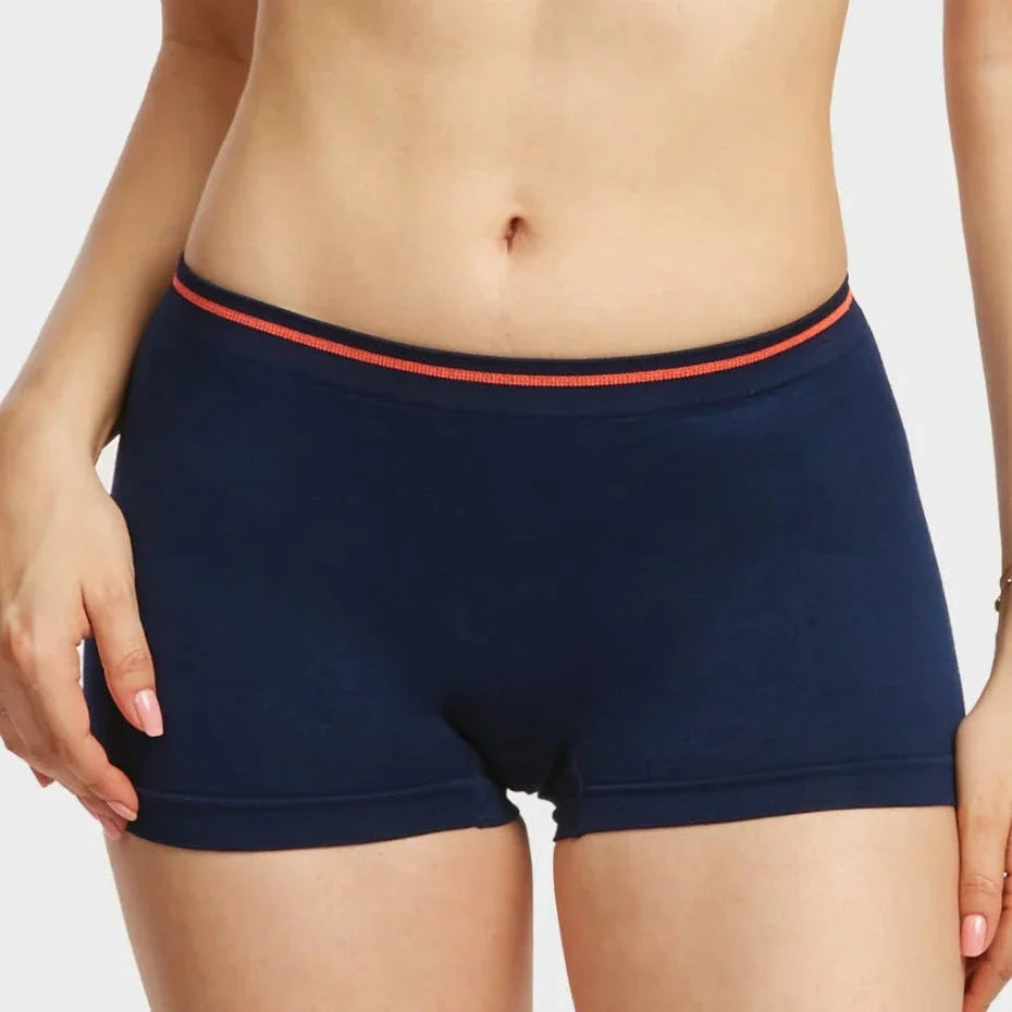 Sofra Ladies Seamless Boyshort Panty Free Size (6 units)