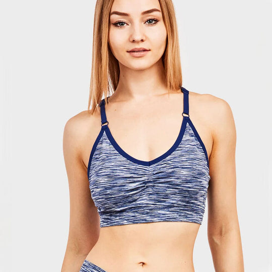 Sofra Ladies Seamless Sports Bra Free Size (6 units)