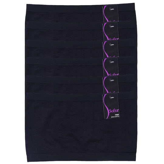Sofra Ladies Seamless Sports  No Pad Tube Bra (6 units)
