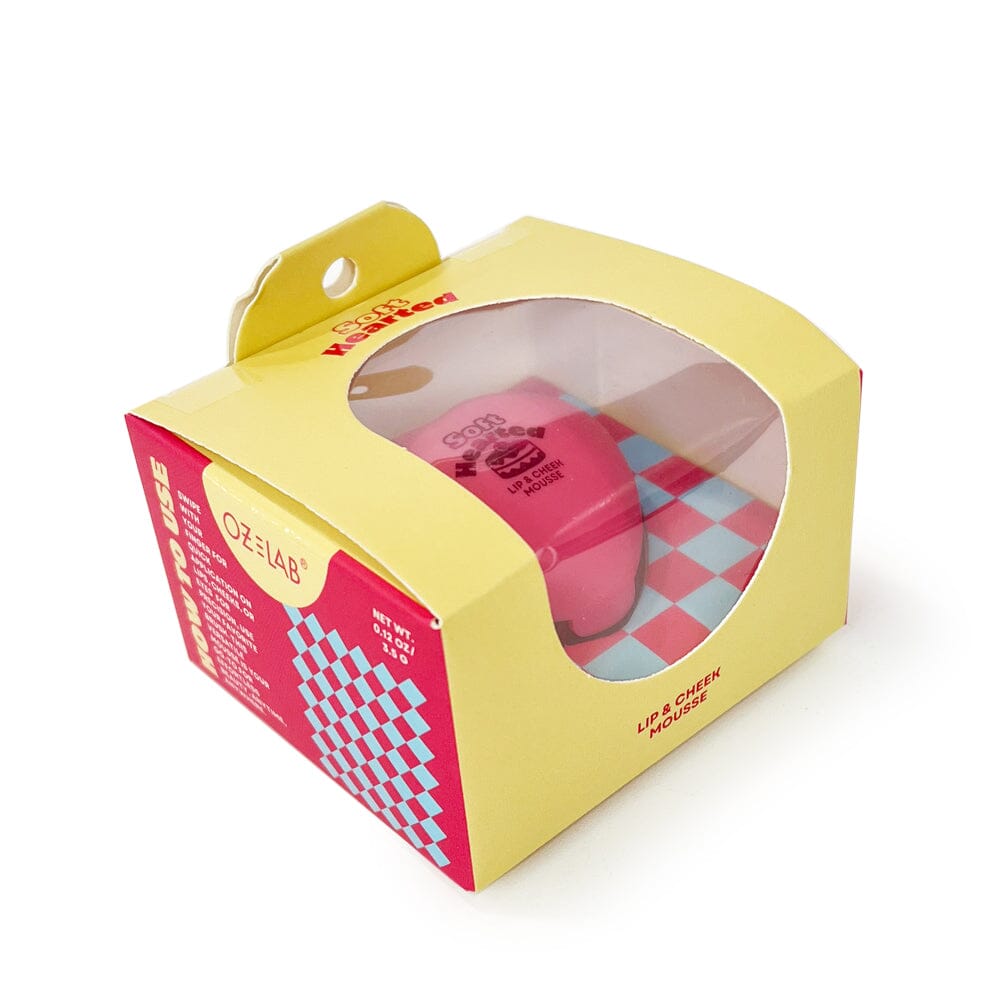 Soft Heart Lip an Cheek Mouse 01 Frosted Rose (3 units)