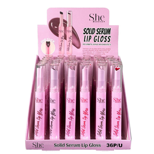 Solid Serum Lip Gloss LG19 (36 units)