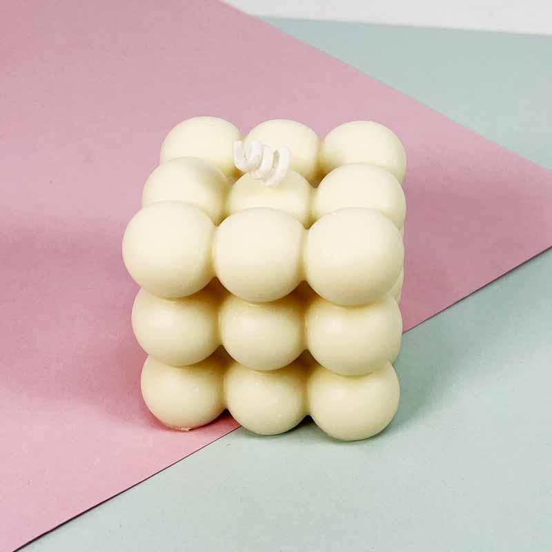 Soy Wax Bubble Candle Ivory (1 unit)
