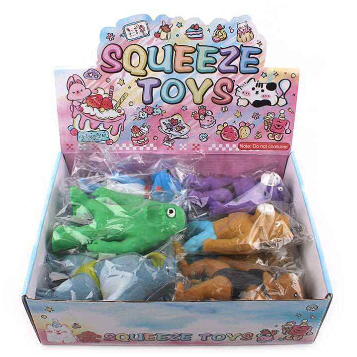 Squeeze Stretchy Animal Figures Toy 1925 (12 units)