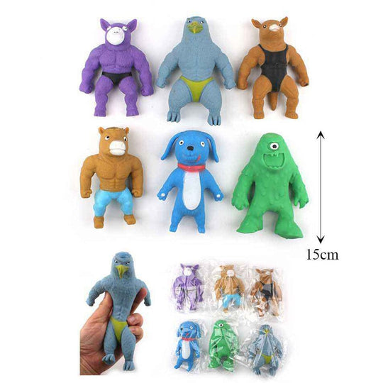 Squeeze Stretchy Animal Figures Toy 1925 (12 units)