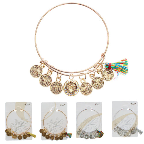 ST Benito Coin Charm Bracelet  0458R4 (12 units)