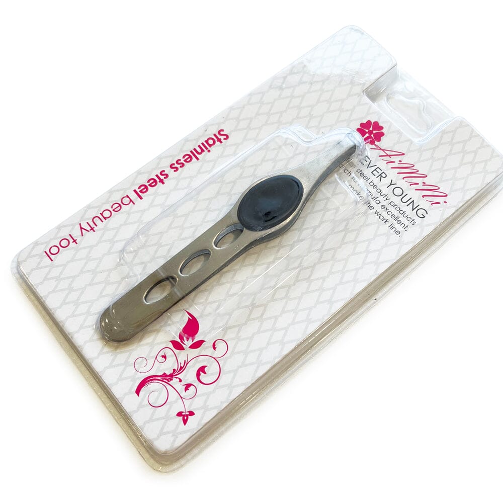 Stainless Steel Beauty Tweezer 131A (12 units)