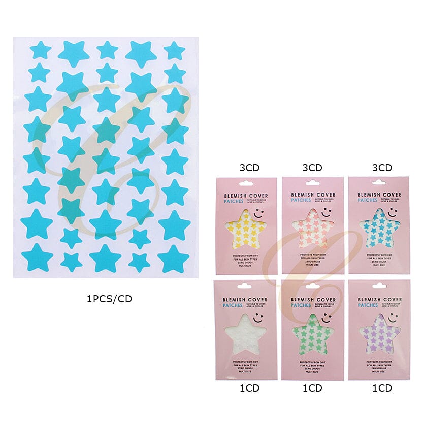 Star Hydrocolloid Blemish Cover Patches 1509 (12 units)