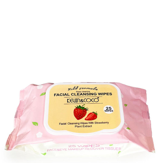 Strawberry Makeup Remover Wipes (12 units)