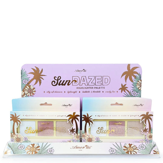 Sun Dazed - Highlighter Face & Body Palette (12 units)