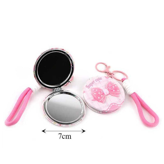 Super Cute Bow Compact Mirror Keychain 0736 (12 units)
