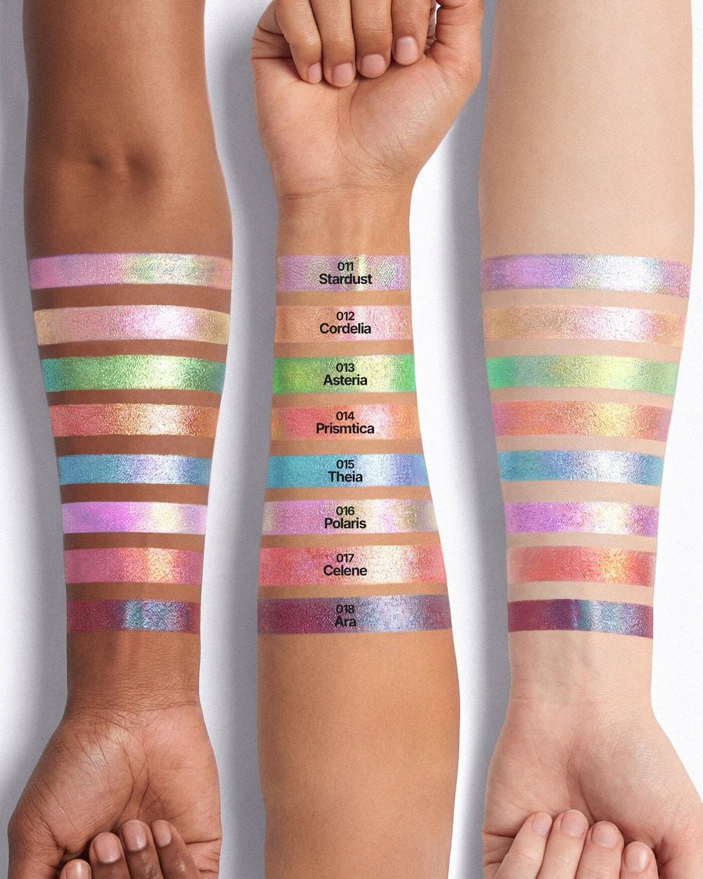 Supernova Multichrome Gel Liner Bundle NEW 8 Shades (1 unit)