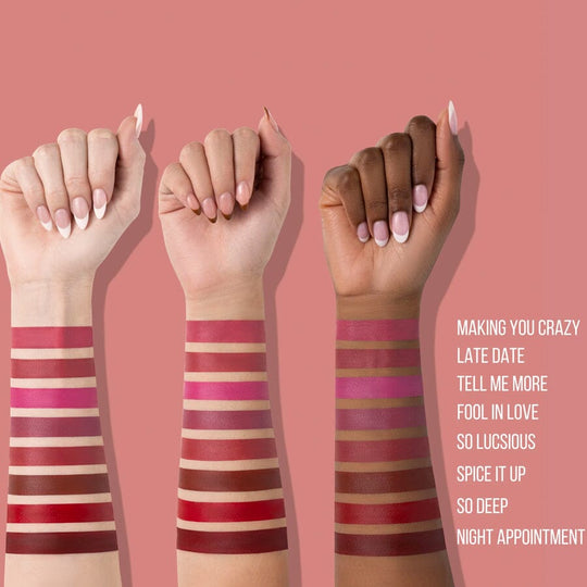 Tease Me Lipstick 16 Shades Assorted with Free Testers Display (1 unit)
